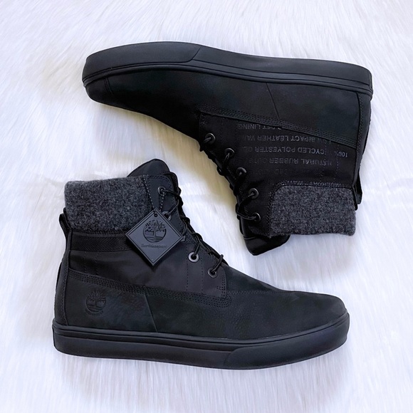 Timberland Men’s Adventure 2.0 EK+ Black Waterproof Sneaker Boots - Picture 6 of 8